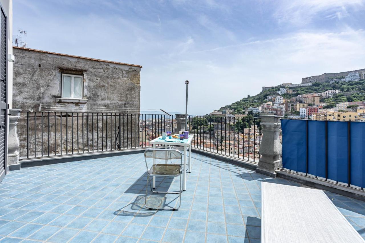 Ferienwohnung Hostly - Tarsia 50-Beautiful Terrace On Neapel Exterior foto