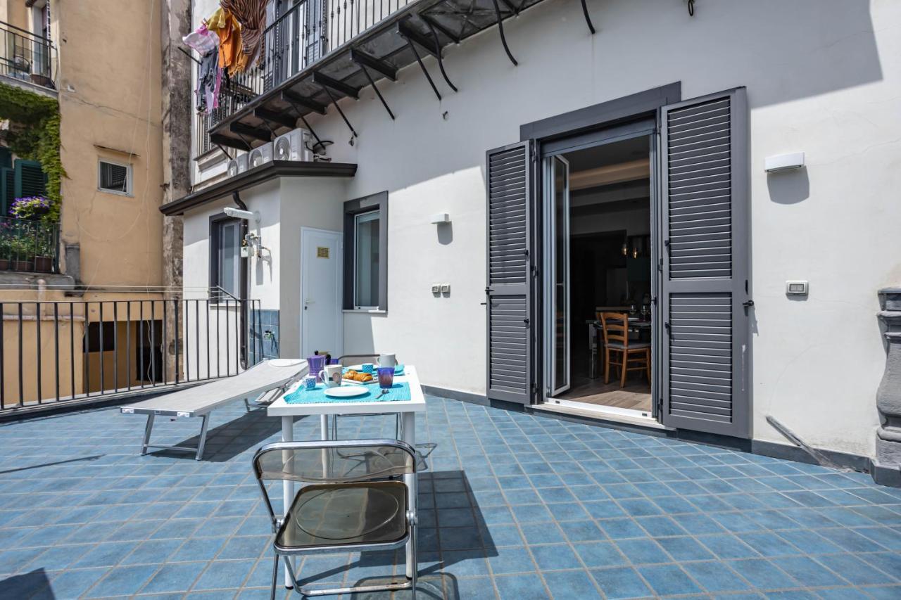 Ferienwohnung Hostly - Tarsia 50-Beautiful Terrace On Neapel Exterior foto